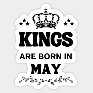 May Birthday Sticker